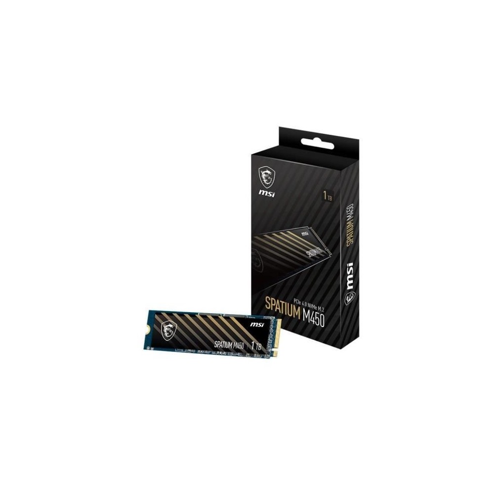 SSD interne MSI SPATIUM M450 1To PCIe 4.0 NVMe M.2