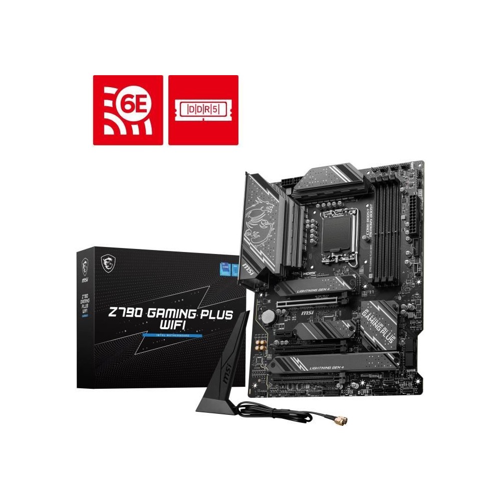 MSI - Carte Mere - Z790 GAMING PLUS WIFI DDR5