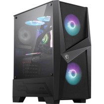 MSI BOITIER PC MAG FORGE 100R - Noir - Verre trempé - Format ATX (306