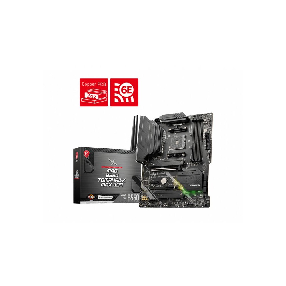 Carte Mere - MSI - MAG B550 TOMAHAWK MAX WIFI (911-7C91-037)