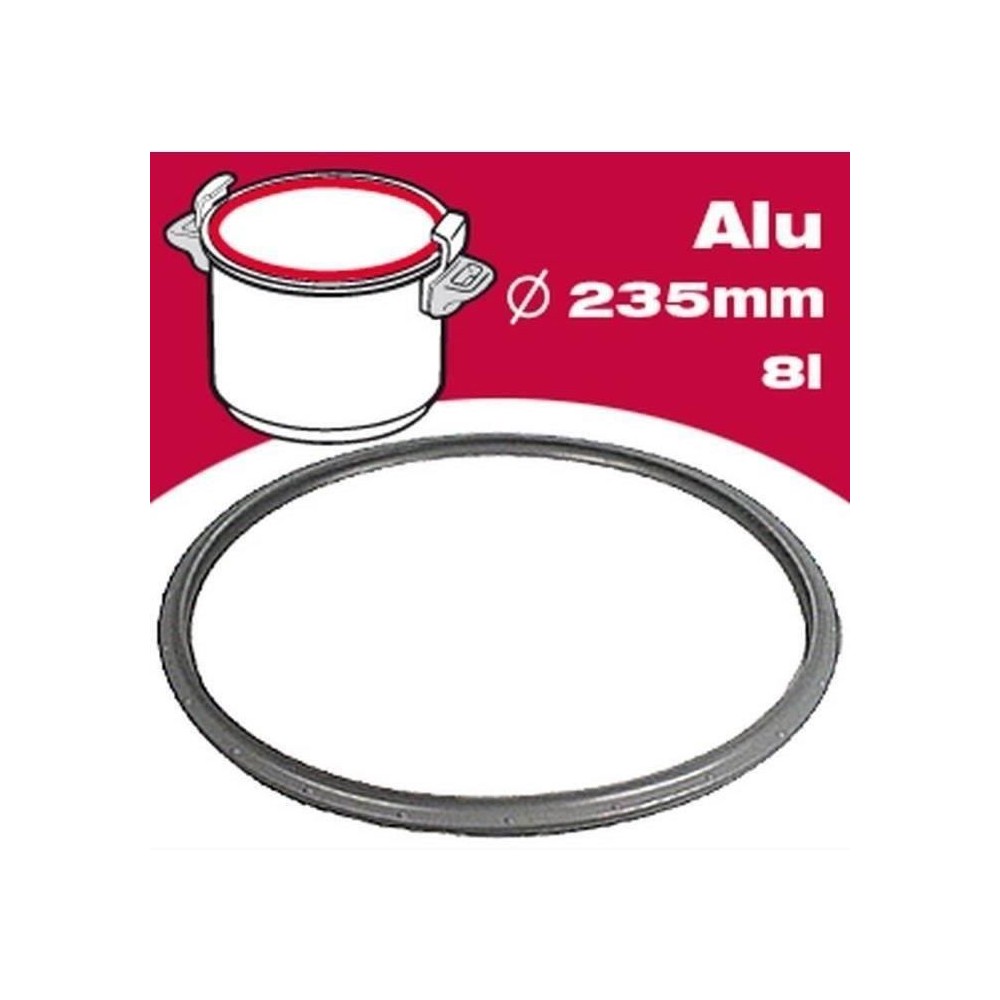 SEB Joint autocuiseur aluminium 791946 8L Ø23,5cm gris