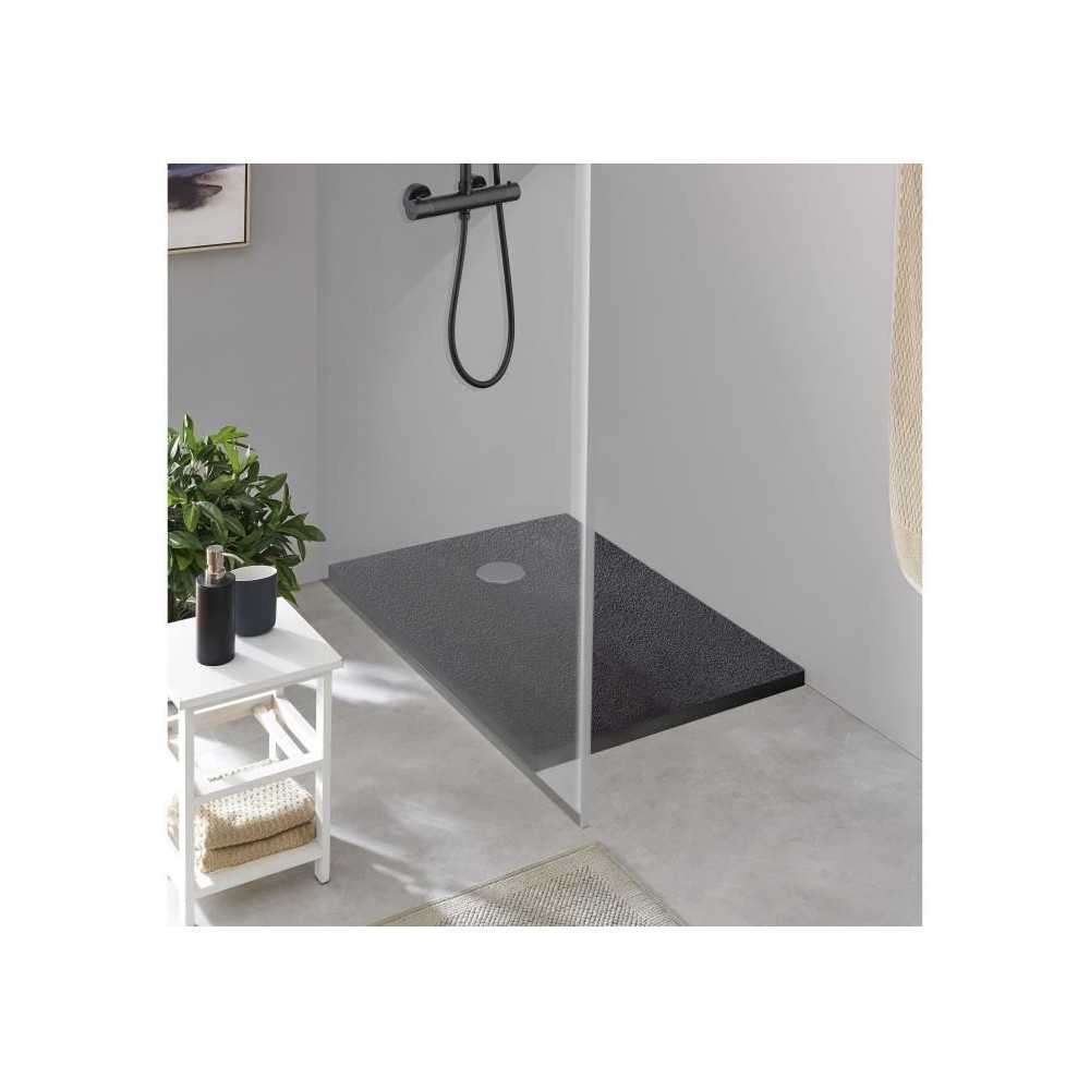 Receveur de douche en résine - Rectangulaire - 120x90x3,5 cm - OCEANI