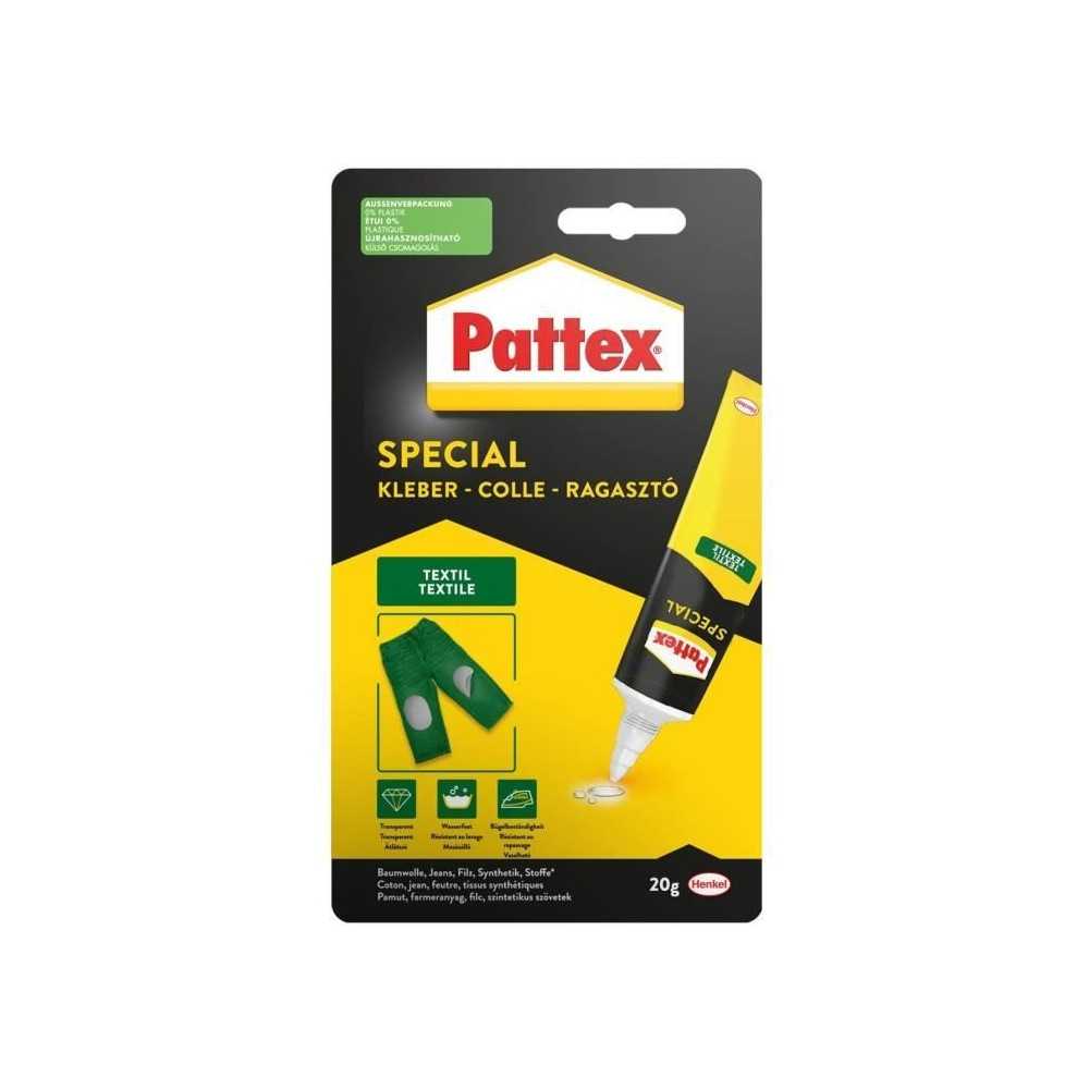 Colle Spécialités Matériaux - PATTEX - Textile - Tube - 20g