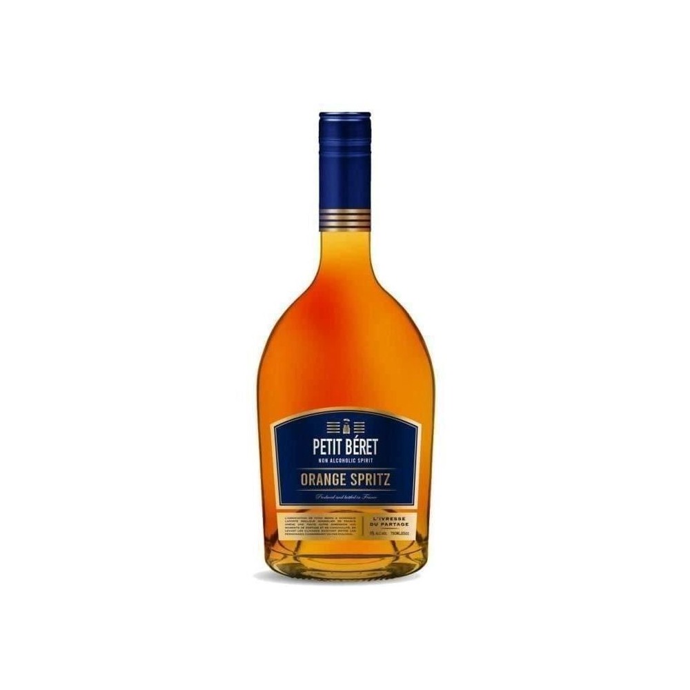 Petit Béret - Orange Spritz - Liqueur d'orange sans alcool - 75 cl