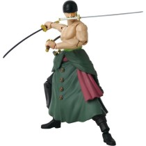 Figurine Anime Heroes - BANDAI - One Piece Zoro Style 3 épées 17 cm - 16 points d'articulation