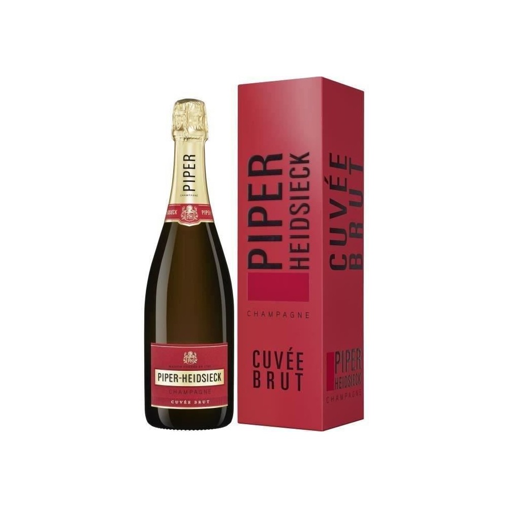 Champagne Piper Heidsieck Brut avec étui Lifestyle