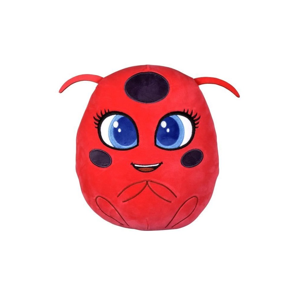 Peluche Tikki a fonction - BANDAI - Miraculous 20 cm - Peluche parlante Kwami