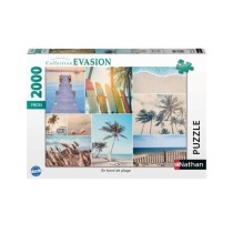 Puzzle 2000 pieces - Nathan - En bord de plage - Paysage et nature - A