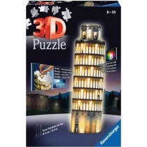 Puzzle 3D Tour de Pise illuminée - Ravensburger - 216 pieces - sans c