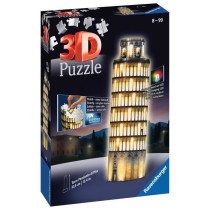 Puzzle 3D Tour de Pise illuminée - Ravensburger - 216 pieces - sans c