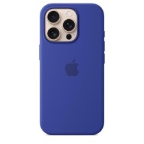 APPLE iPhone 16 Pro - Coque en silicone avec MagSafe - Ultramarine