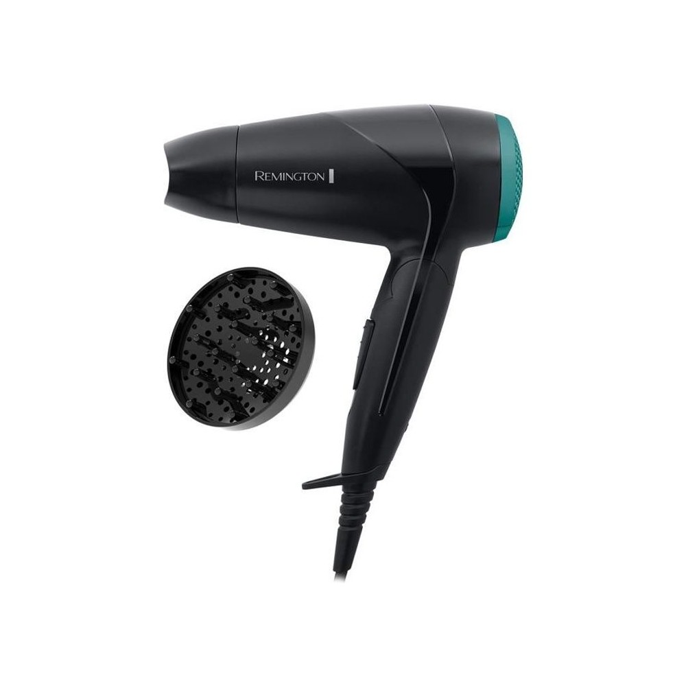 Remington D1500 Seche-Cheveux de Voyage Puissant 2000W On The Go, Poig