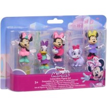 Figurines - DISNEY MINNIE MOUSE - Pack de 5 Figurines Minnie Mouse - Non articulées, 6 cm