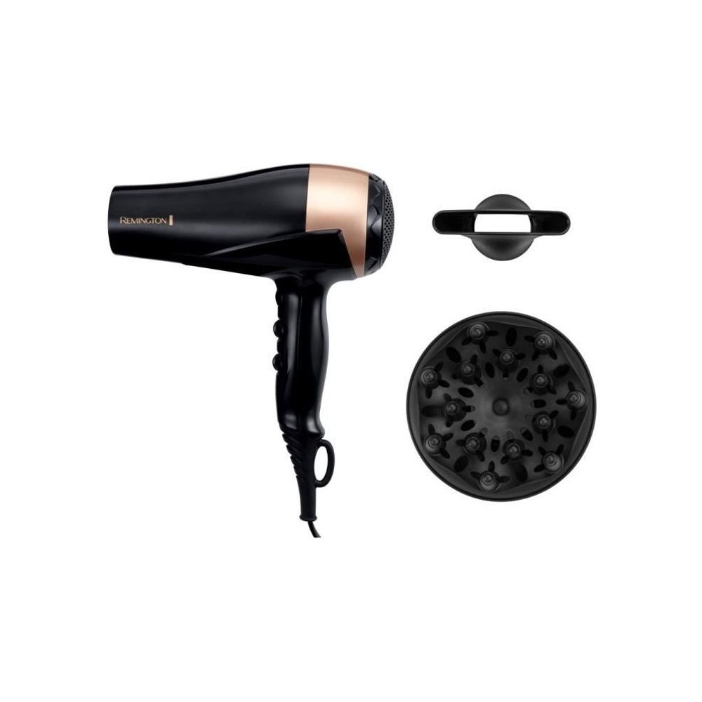 Seche-cheveux Remington D6098 - 2200W Ionique - Brillance Cheveux Natu