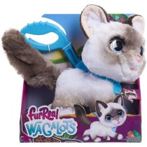 Jouet interactif - FURREAL FRIENDS - Chaton Grand Marcheur 23 cm - Animal interactif avec laisse