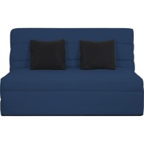 DUNLOPILLO Banquette BZ 2 places - Bleu - ReVEUR