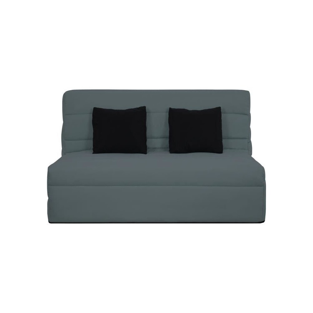 DUNLOPILLO Banquette BZ 2 places - Gris - ReVEUR