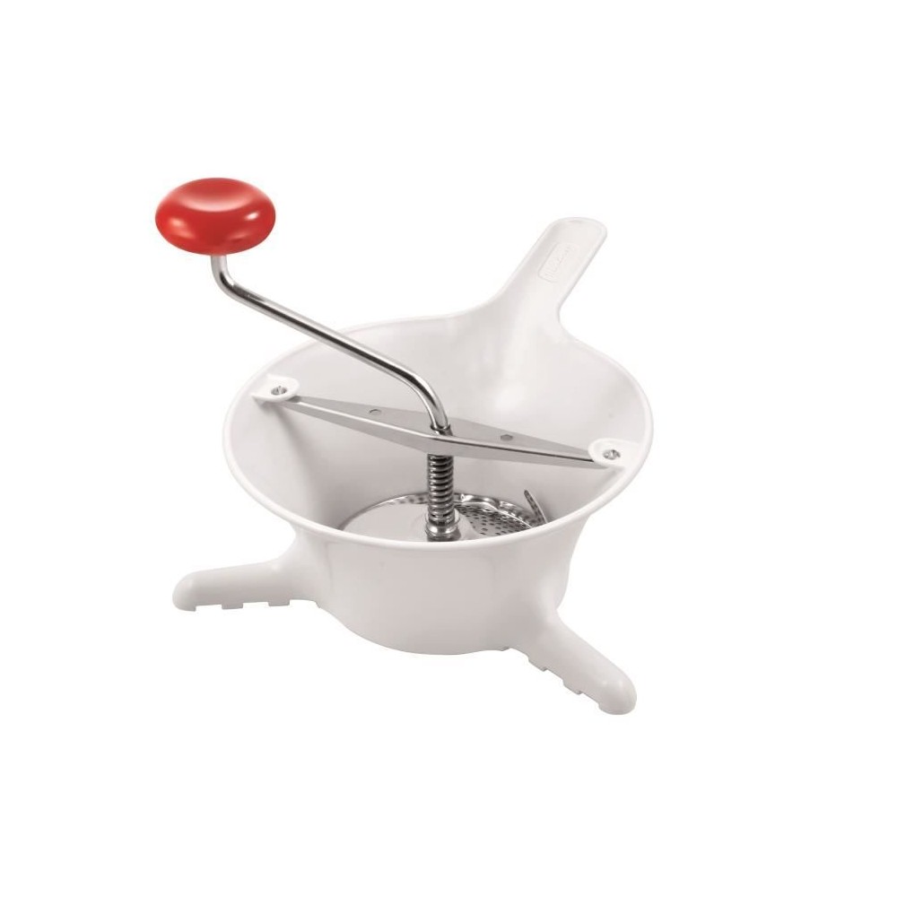 MOULINEX Classic Moulin a légumes petit modele, Compatible lave-vaisselle, Fabriqué en France, Blanc K1012114