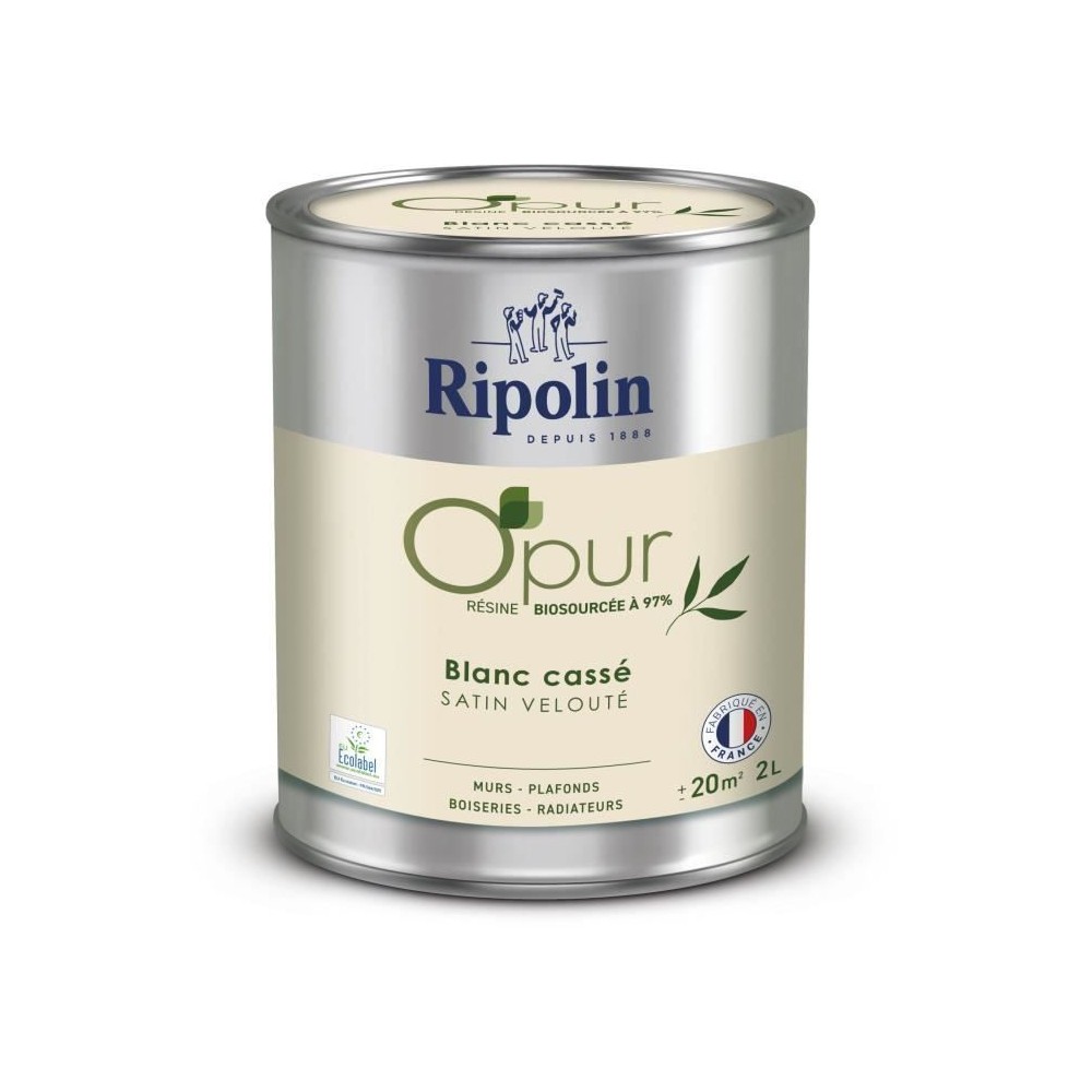 Peinture O'PUR murs, boiseries & radiateurs - RIPOLIN - 472823 - Blanc