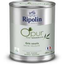 Peinture O'PUR murs, boiseries & radiateurs - RIPOLIN - 472827 - Gris