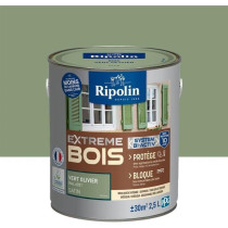 RIPOLIN Peinture pour bois intérieur et extérieur - Vert olivier Ral