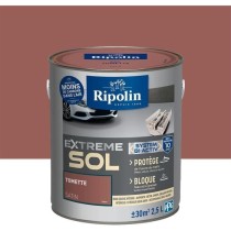 RIPOLIN Peinture pour sol intérieur et extérieur - Tomette satin - 2