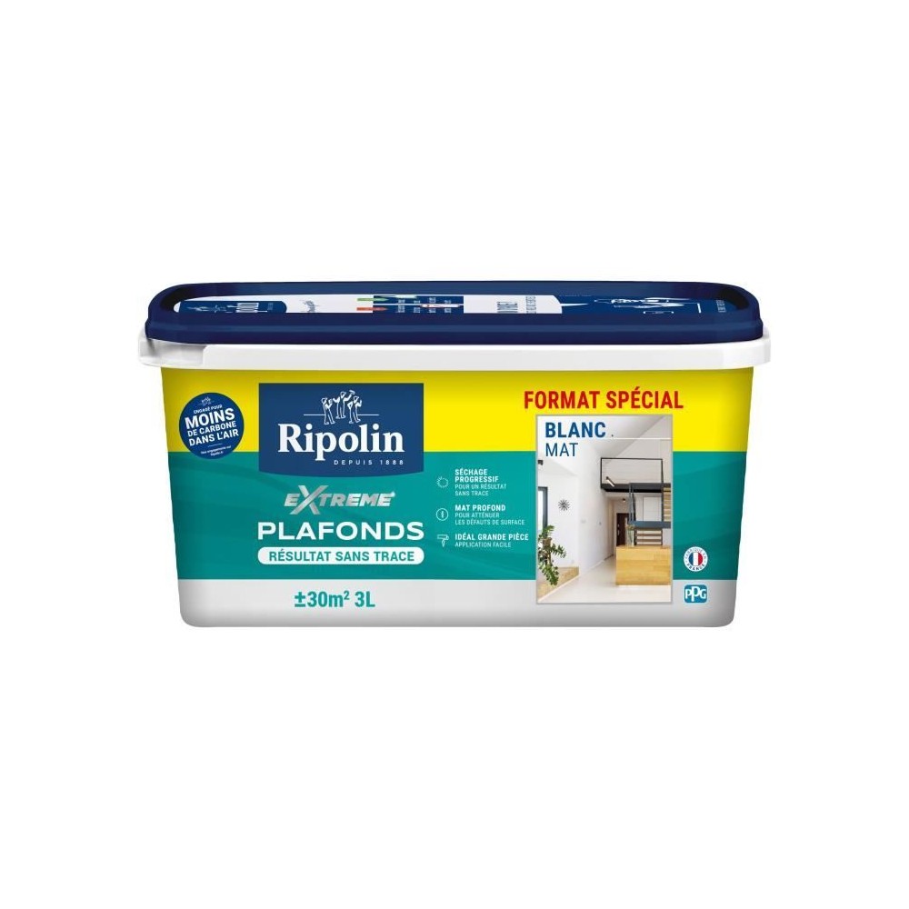 RIPOLIN PROTECTION EXTREME PLAFOND GRANDE PIECE 3L