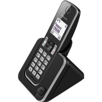 Panasonic KX-TGD310FR Téléphone Numérique sans Fil Noir, Répondeur Intégré, Mains Libres, Identification de l'Appelant