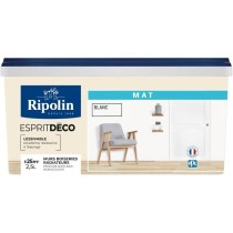 RIPOLIN ESPRIT DECO BLANC MAT 2.5L