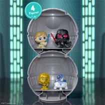 Figurines a collectionner - STAR WARS - Capsule Galaxy Peek - 4 figurines, 4 cm, 25 a collectionner