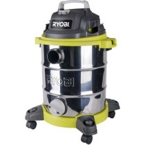 RYOBI - Aspirateur eau & poussiere 1500 W - cuve Inox 30 L - dépressi