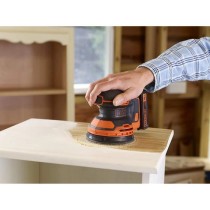 Ponceuse excentrique sans-fil 18V BLACK+DECKER - BDCROS18N-XJ - Performant - Conception ergonomique