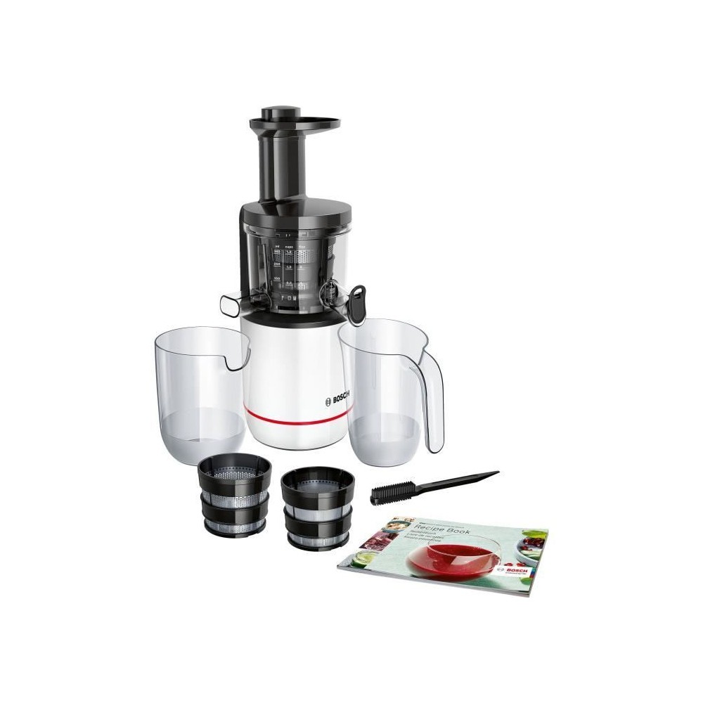 Extracteur de jus - BOSCH - MESM500W VitaExtract - Blanc/chrome - 150