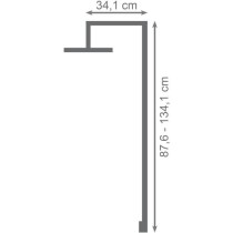 Colonne de douche avec robinetterie Thermostatique - EDOUARD ROUSSEAU