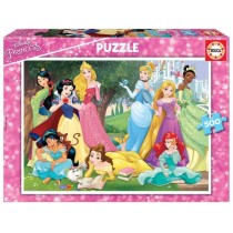 Puzzle Disney Princesses 500 pieces - Marque Educa - Theme Dessins ani