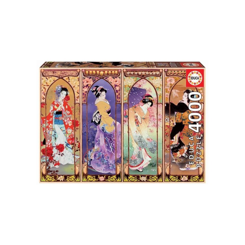 Puzzle 4000 pieces EDUCA - Collage Japonais - Pour enfants et adultes