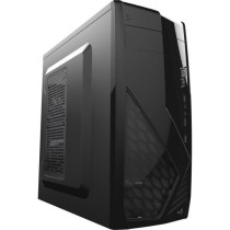 AEROCOOL BOITIER PC CS-1102 - Moyen Tour - Noir - Format ATX (ACCM-PC0