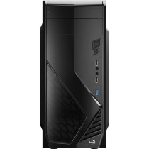 AEROCOOL BOITIER PC CS-1102 - Moyen Tour - Noir - Format ATX (ACCM-PC0