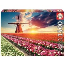 Puzzle paysage et nature - EDUCA - 1500 pieces - Rose - pour adulte