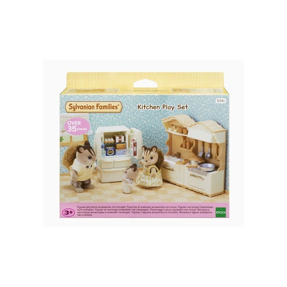 Figurines miniatures - SYLVANIAN FAMILIES - 5341 - La cuisine aménag