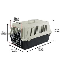 Panier de transport pour chats et petits chiens ATLAS 10EL - Plastique