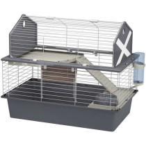 Cage pour lapins avec accessoires 78 x 48 x 65 cm - BARN80 - FERPLAST