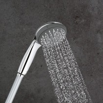 GROHE Colonne de douche avec inverseur manuel Vitalio Start 250, tete