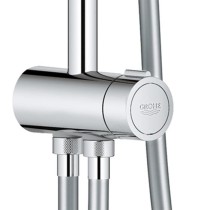 GROHE Colonne de douche avec inverseur manuel Vitalio Start 250, tete