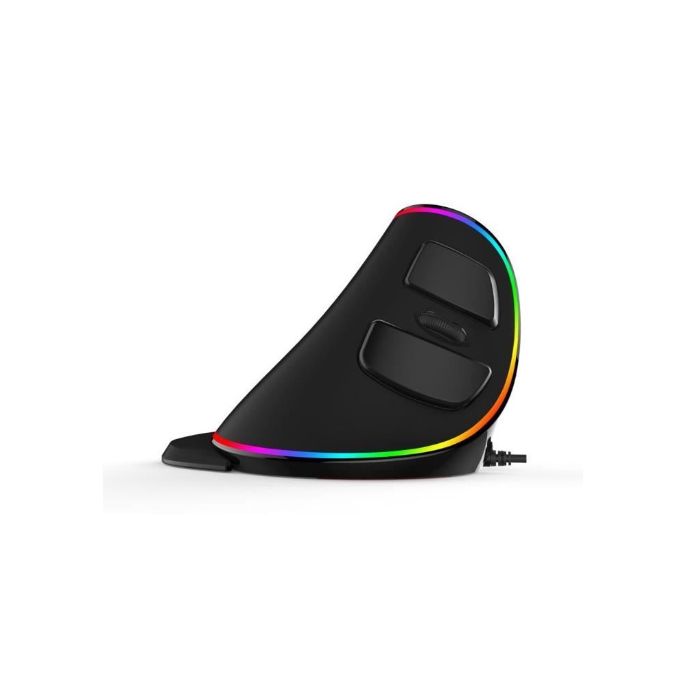 SOURIS FILAIRE DELUX M618 PLUS VERSION RGB 4000 dpi.