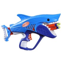 Nerf Junior Wild blaster Sharkfire, facile a utiliser, 8 fléchettes N