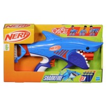 Nerf Junior Wild blaster Sharkfire, facile a utiliser, 8 fléchettes N