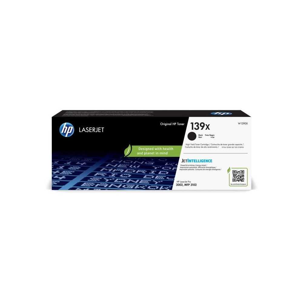 HP 139X Cartouche de Toner noir authentique (W1390X) grande capacité