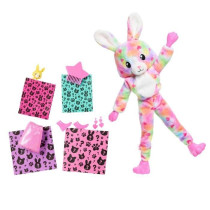 Barbie-Barbie Cutie Reveal-Poupée lapin Reve Coloré avec 10 surpris