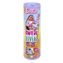 Barbie-Barbie Cutie Reveal-Poupée lapin Reve Coloré avec 10 surpris